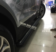 Bậc điện, bệ điện thụt thò Hyundai Santafe 2016